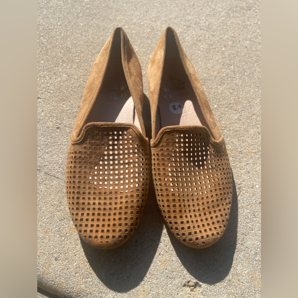 Tan Suede Women Shoes 8.5